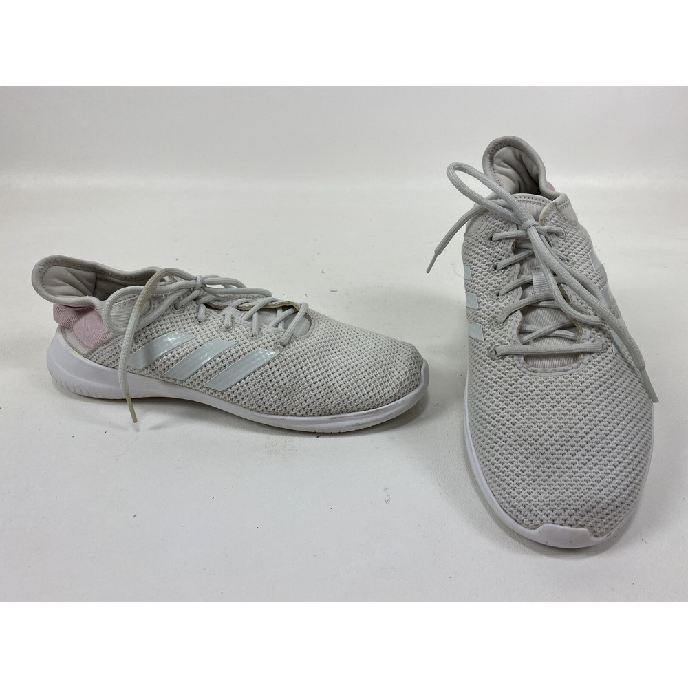 Adidas Womens Running Shoes Cloudfoam QT Flex White DB0242 2018 Low Top US 8